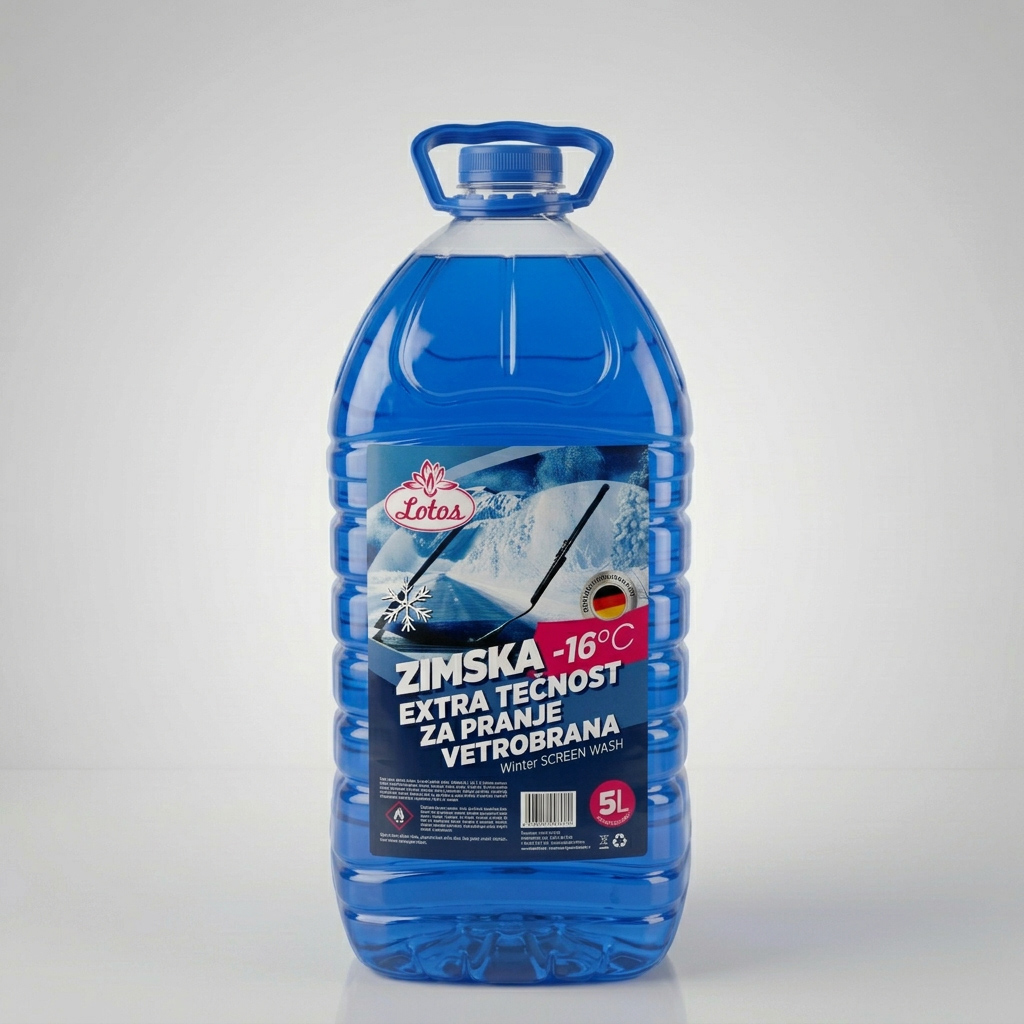 Zimska extra tečnost za pranje vetrobrana -16°C, 5l