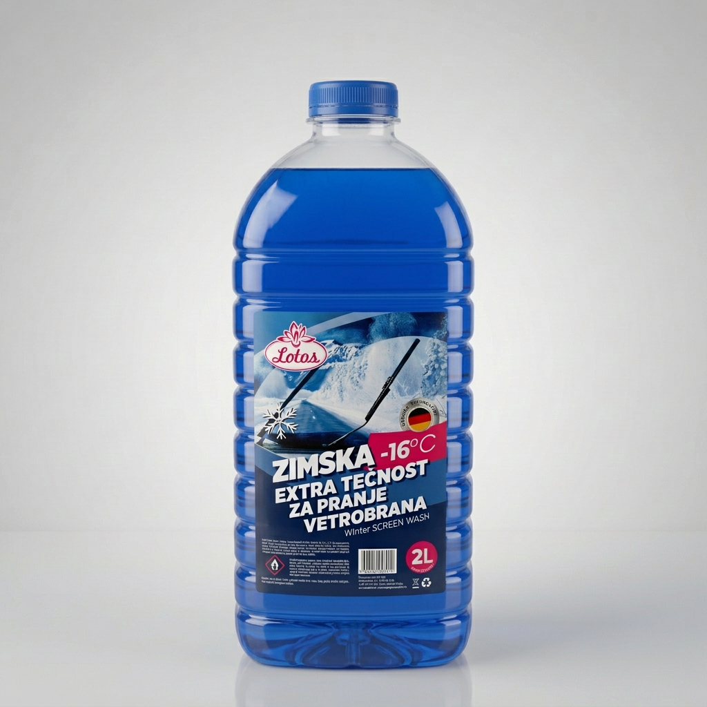 Zimska extra tečnost za pranje vetrobrana -16°C 2l