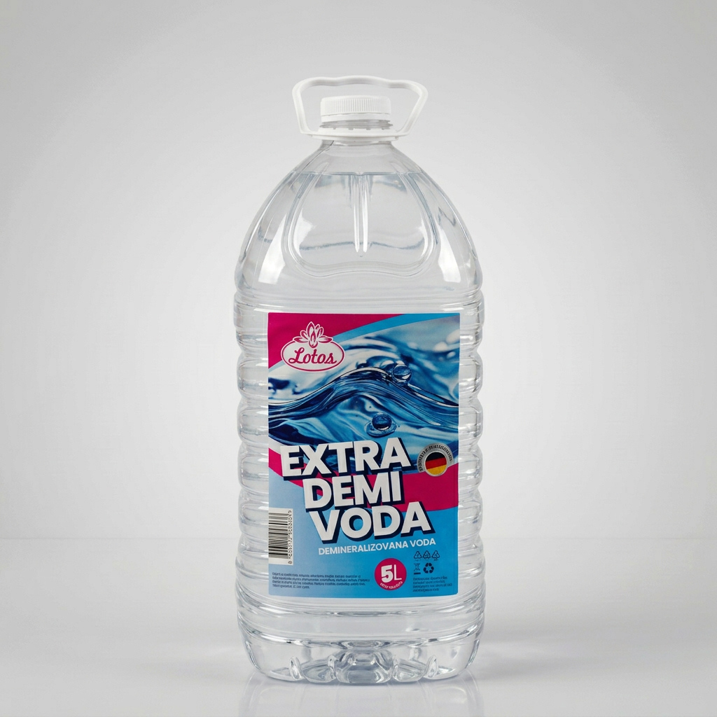 Extra demineralizovana voda (demi voda) 5l